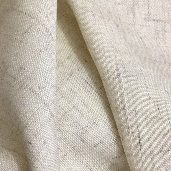 NO BRAND TAG … Faux Wrap Skirt w/zipper in back  sz 8  beige & brn - Picture 7 of 7